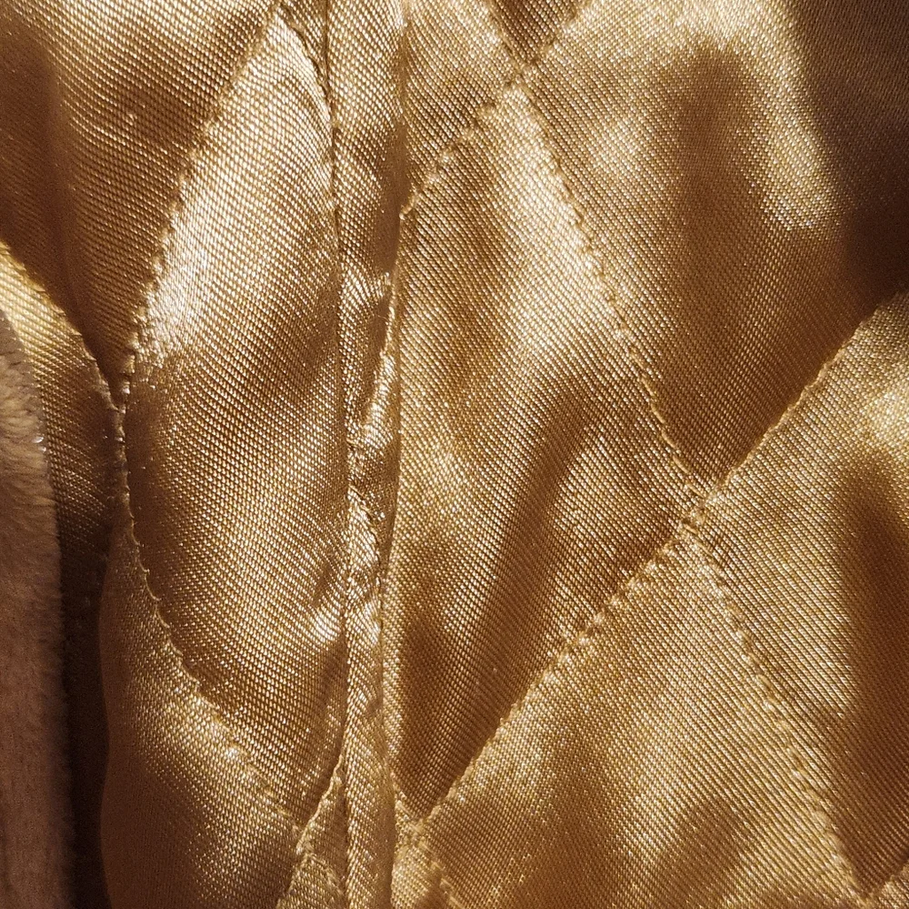 Weatherproof Garment Co Women's Coat Biege L Quilted Liner - Picture 4 of 7